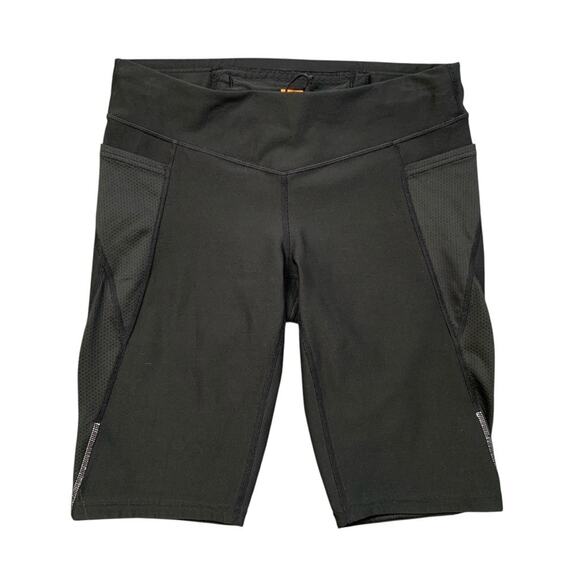 Lucy Shorts Womens S Small Black Tech Pull On Stretch Panel Drawstring Running - Picture 1 of 15